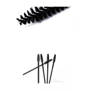 디따조아 마스카라 일회용 브러쉬 50P 일회용눈썹브러쉬 여행용눈썹솔 마스카라브러쉬