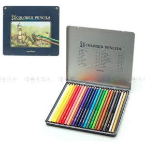 학산문화사 어른용색칠공부 고급색연필 컬러링색연필 미술도구