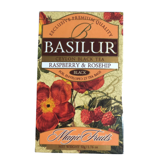 베질루르 라즈베리 앤 <b>로즈힙</b> 2g x 25개입, 1개