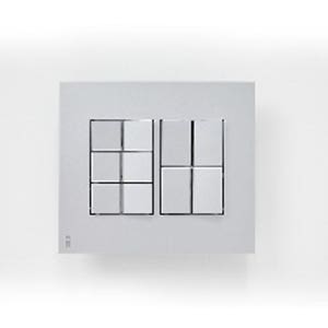 제닛 1로 5구 스위치 실버 ABB 자재