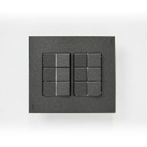 제닛 1로 6구 스위치 안트라사이트 ABB 자재