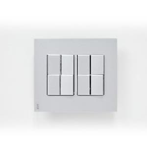 제닛 1로 4구 스위치 실버 ABB 자재