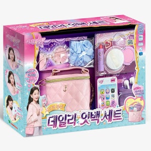 영실업 시크릿 쥬쥬 데일리 잇백 세트 여아 화장품 가방 장난감