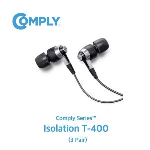 COMPLY 컴플라이 폼팁 Isolation™ 이어팁 Comply Series T400 (3 pair) - 공식 수입사 정품