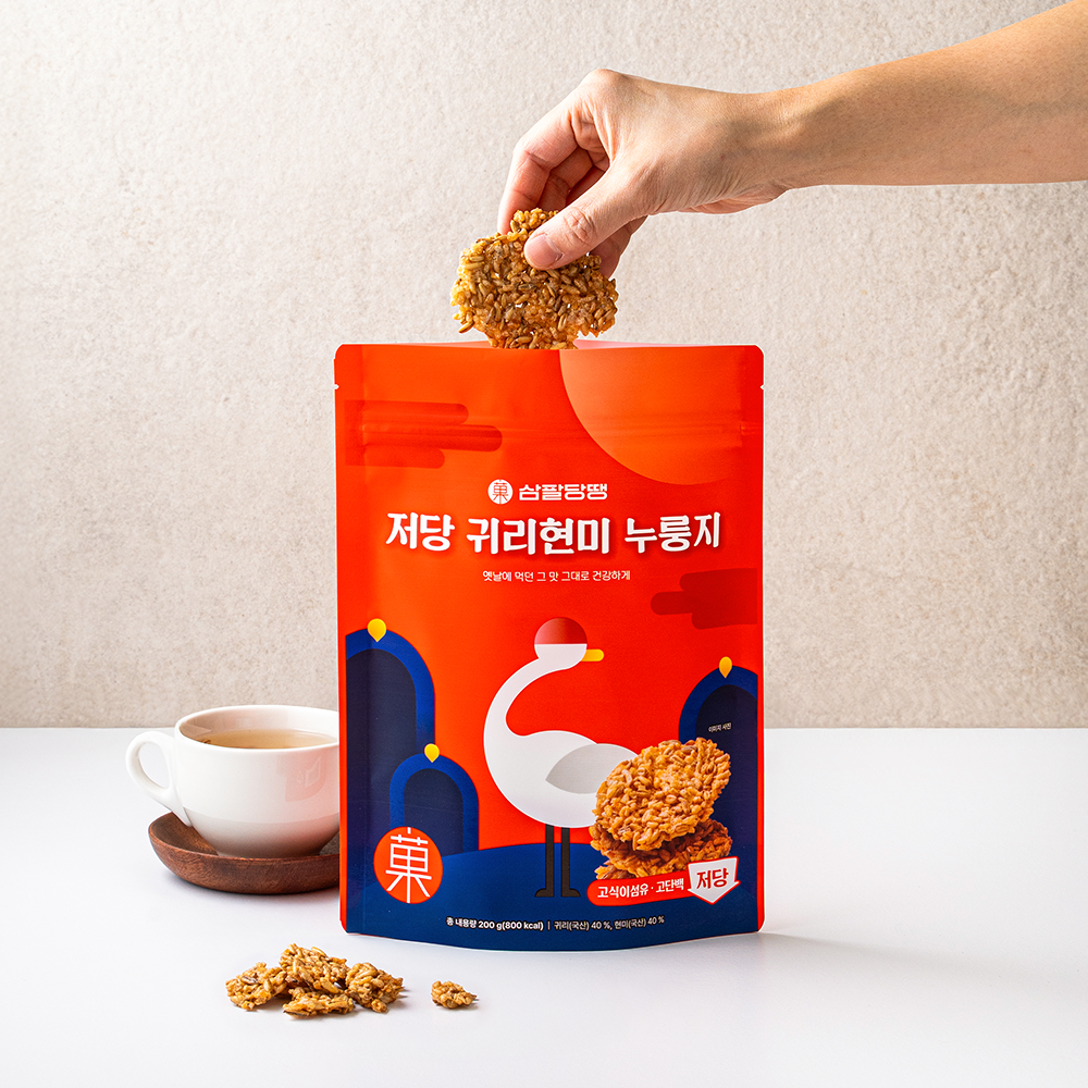 삼팔당땡 저당 귀리 현미 누룽지 성분 분석
