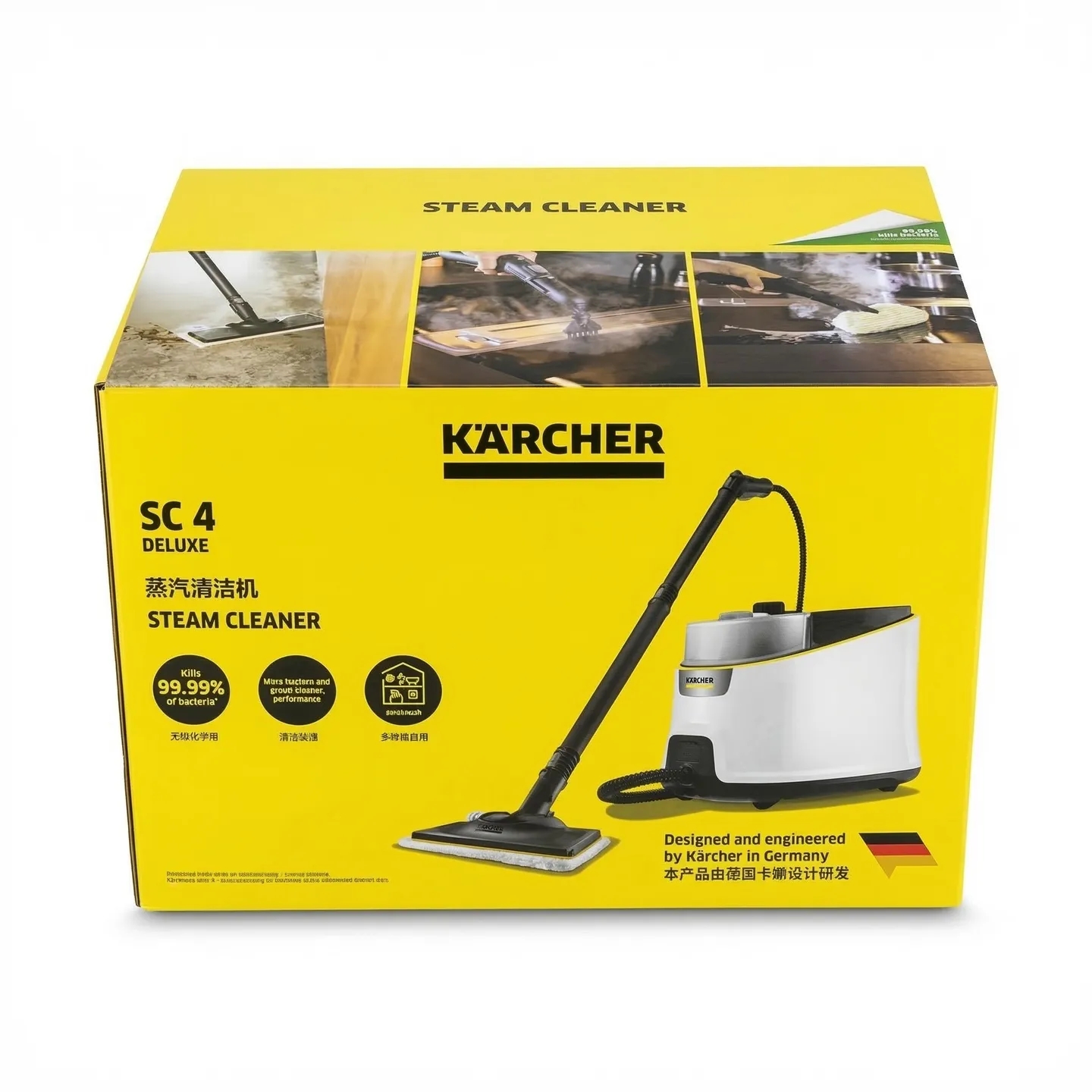 카처 KARCHER SC4 Deluxe 다용도 가정용 스팀청소기 디럭스 한정 특가