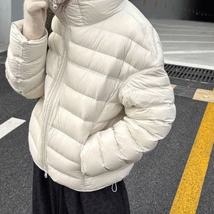 [고퀄] 덕다운 루킨 후드 경량 패딩