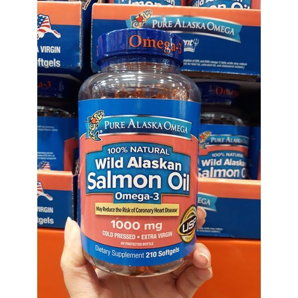 퓨어 알라스카 오메가 <b>살몬 오일</b> 210정