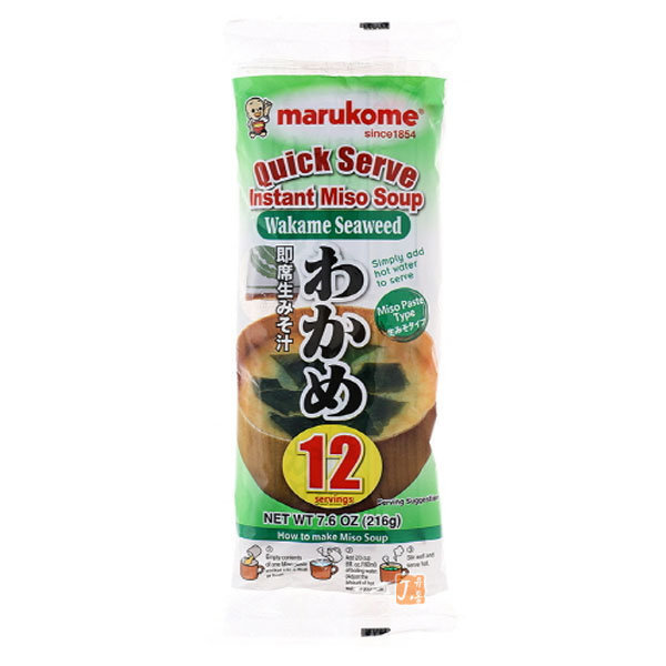 마루코메 미소시루 와카메 성분 분석
