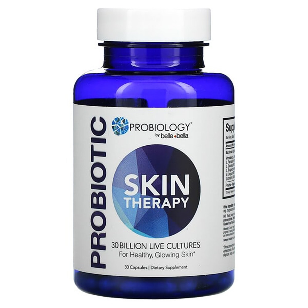 Probiology 프로<b>바이오틱스</b> <b>Skin</b> Therapy 300억 CFU 30캡슐
