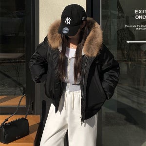 하프/숏패딩 [당일출고][MADE]테라 항공 점퍼 패딩