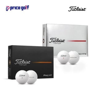 타이틀리스트 [하프클럽/타이틀리스트]정품 2025 타이틀리스트 PRO V1 / V1x 9 1더즌세트