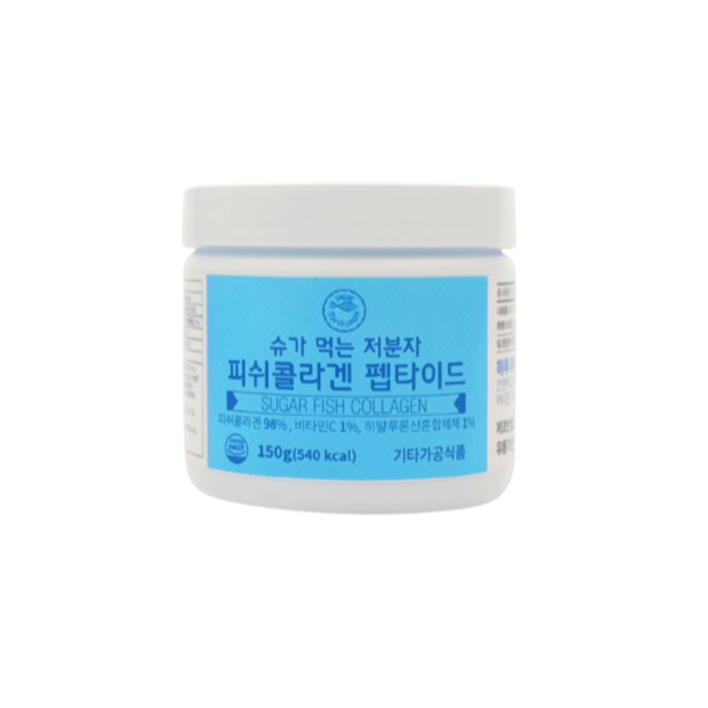 지웨이 <b>슈가 먹는 저분자 피쉬 콜라겐 펩타이드</b> 150g 1개