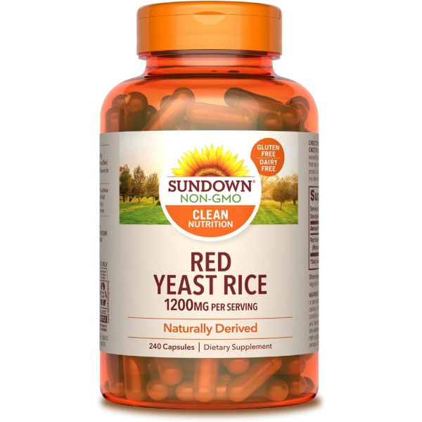 썬다운 <b>레드이스트라이스</b> 홍국쌀 1200mg 240캡슐