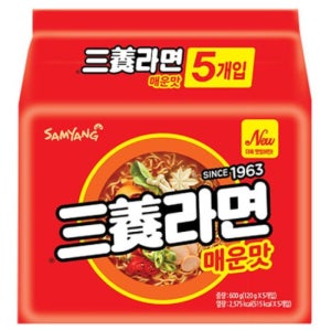 (삼양) 삼양 삼양라면매운맛120g x40 무 (9147175)