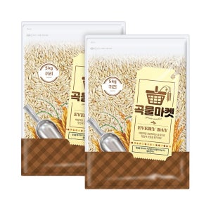 더프레시 곡물마켓 국내산귀리 10kg(5kg x 2개)