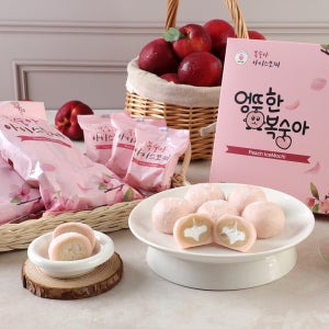 [승주농장] 엉뚱한복숭아 아이스모찌 찹쌀모찌 떡 냉동떡, 승주농장의 엉뚱한복숭아
