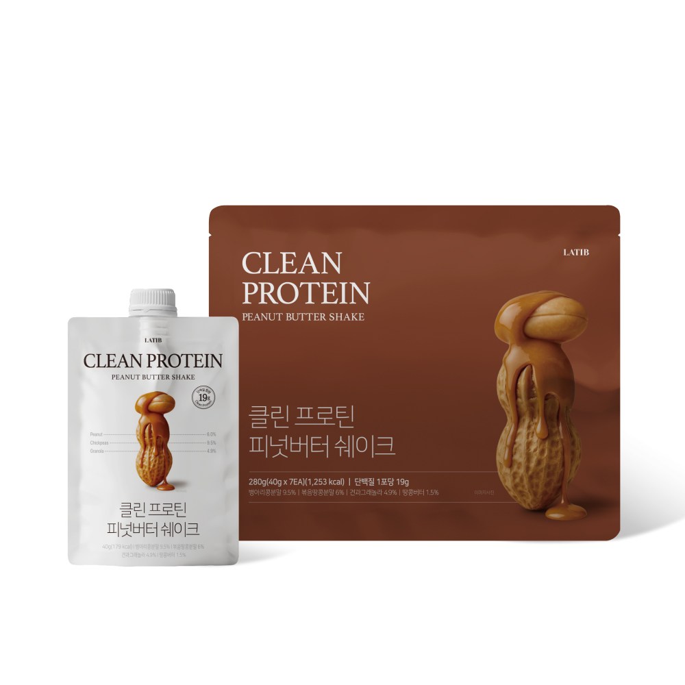 클린 프로틴 피넛버터 쉐이크 제품 이미지