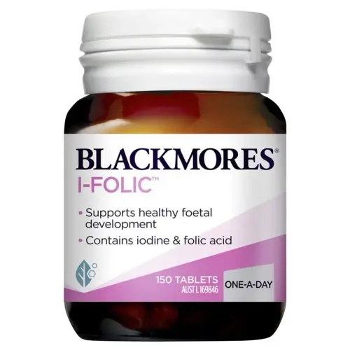 <b>Blackmores</b> Iodide Folic acid Vitamin 150 Tablets