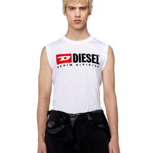 디젤 화이트 T-ISCO-DIV 탑 A105080GRAI100