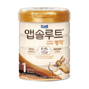 앱솔루트 명작 2FL 분유 1단계 800g 1개