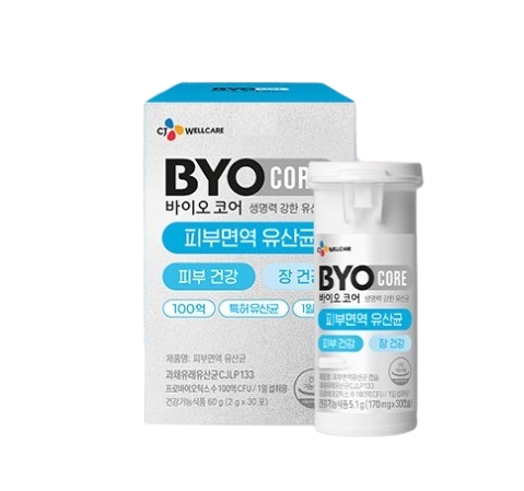 바이오코어 피부면역 유산균 캡슐 170mg x 30캡슐, 5개