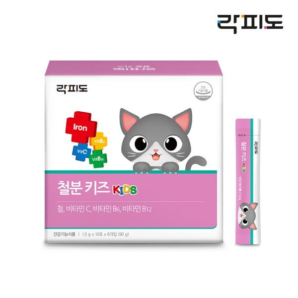 락피도 대상웰라이프 락피도 철분키즈(1.5g X 60포)