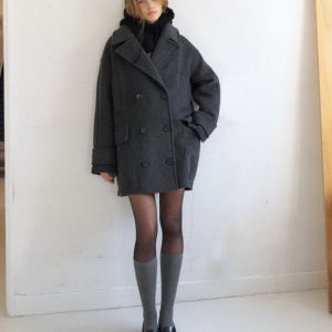 헤더먼트 Classic Carbon Half Coat (Charcoal)