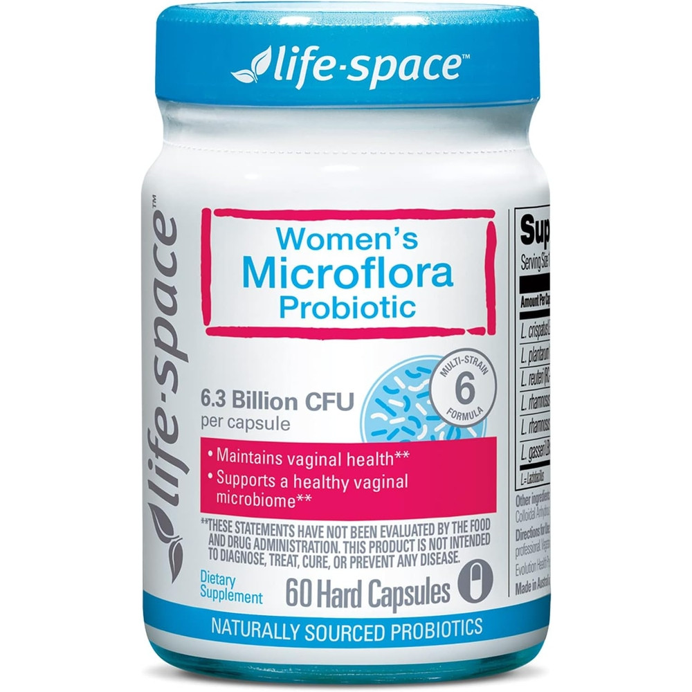 <b>Life Space</b> Probiotic <b>라이프 스페이스</b> 우먼 질 유산균 플로라 60정  1개