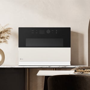 LG 디오스 광파오븐 오브제컬렉션 오븐 32L 홈쿡 에어프라이어 카밍베이지