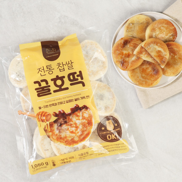 안흥식품 전통 찹쌀 꿀호떡