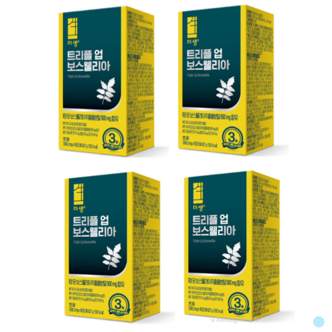 뉴트리원 <b>더생 알파 트리플 업 보스웰리아</b> 12개월분