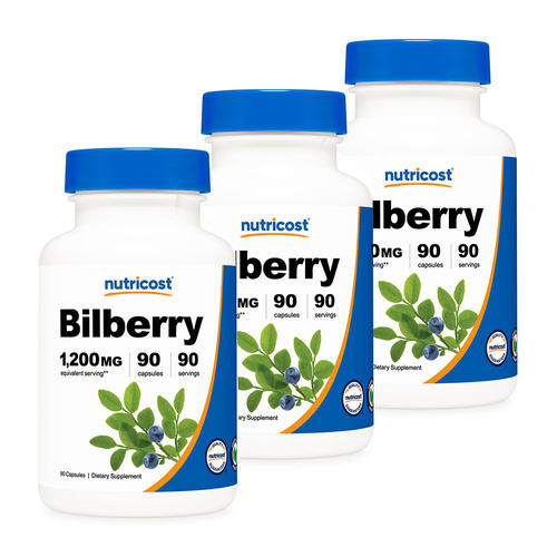 뉴트리코스트 <b>빌베리 추출물</b> 1,200mg 90캡슐, 1개