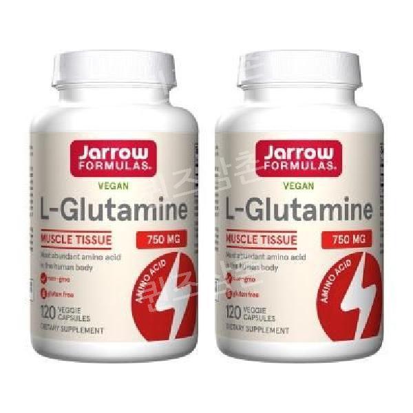 자로우포뮬러스 <b>L-글루타민</b> 1000mg 120정, 2개