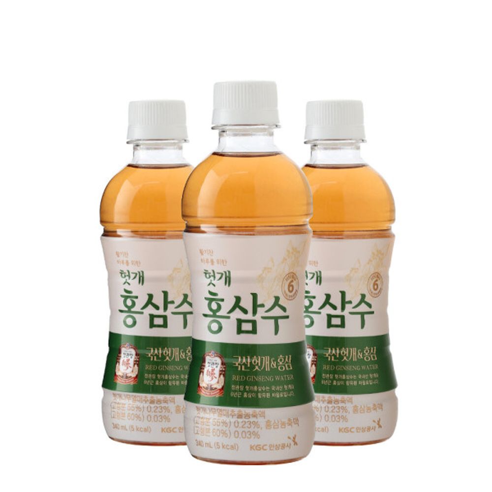 한국인삼공사 정관장 헛개 홍삼수 헛개수 헛개차