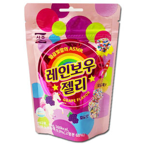 서주제과 서주 레인보우 젤리 구슬 모양