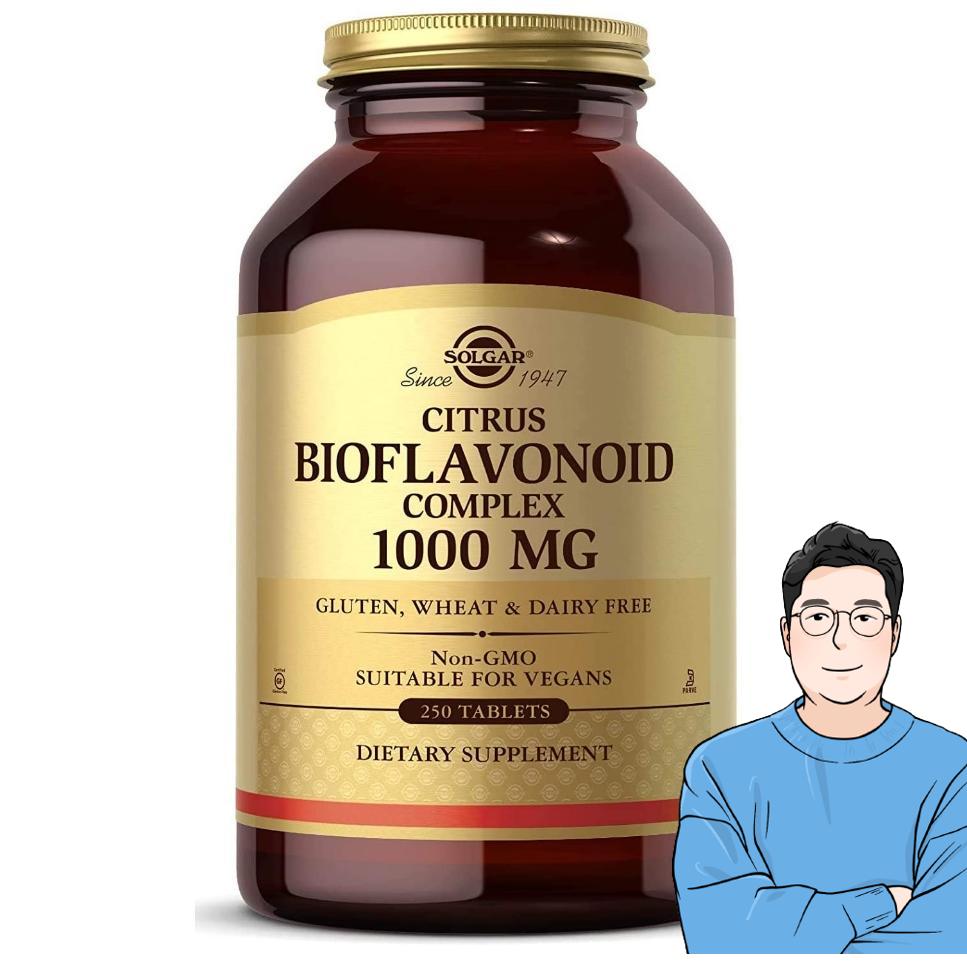 솔가 시트러스 <b>바이오플라보노이드</b> 콤플렉스 1000mg 250정, 1개