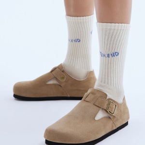 [슈펜] 신세틱  스웨이드 버클 슬립온 (HPCV4FA402 RE) HPCV4FFT02