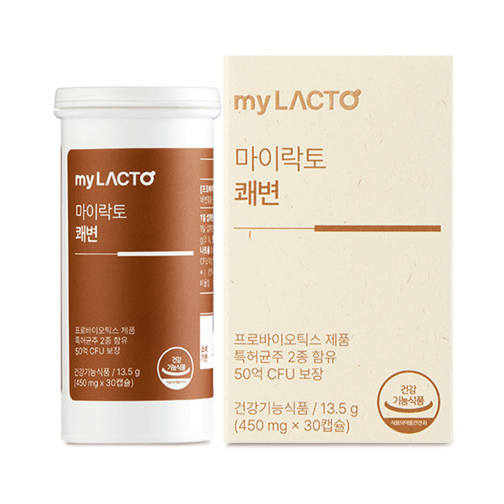 마이락토 쾌변 450mg x 30캡슐, 1개