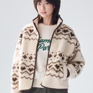 여성) 쉘파 하이넥 집업