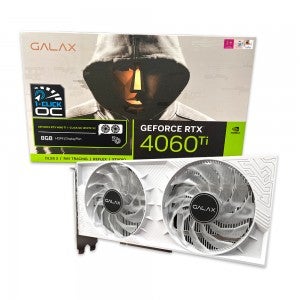 갤럭시 GALAX 지포스 RTX 4060 Ti WHITE OC V2 D6 8GB