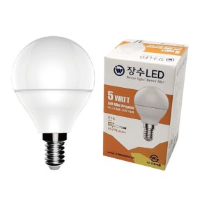 미니크립톤 장수램프 LED 미니 크립톤 E14 전구색 소형 인지구