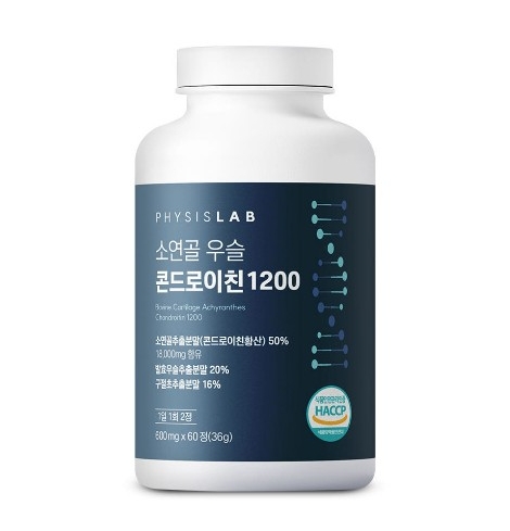 피지스랩 소연골 우슬 콘드로이친 1200 600mg x 60정, 3개