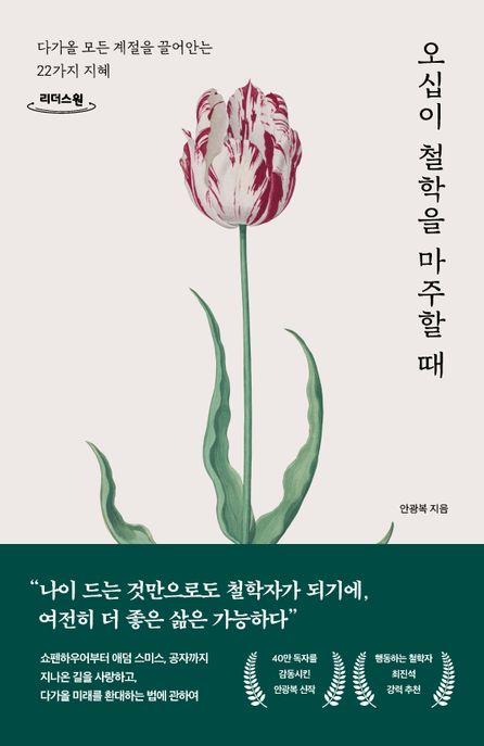 오십이 철학을 마주할 때(큰글자도서) (다가올 모든 계절을 끌어안는 22가지 지혜)