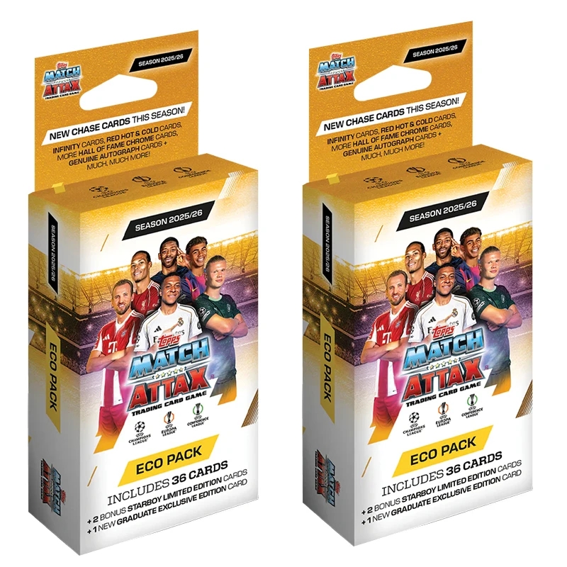 쿠쿠스토어 202 시즌 탑스 UCC 매치 어택스 에코 팩 트레이딩 컬렉션 카드 빠른  02 Eco Pack 2Box