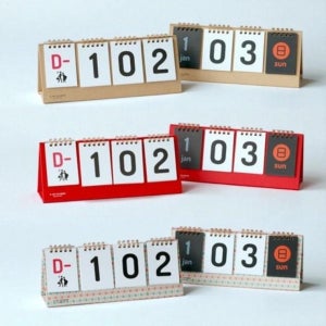 만년달력 D-DAY 캘린더 기념 백일 임신 카운트 프로젝트 플립  평점상위