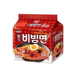 팔도  비빔면 매운맛 멀티(5입) x 4팩(총 20봉지) (11006814)