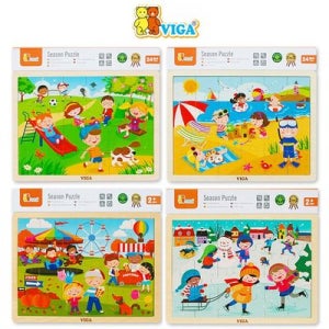 비가 VIGA 사계절퍼즐 4종세트(WDBC152)