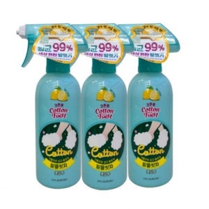 발을씻자 코튼 풋 샴푸 375ml 3개 레몬민트향