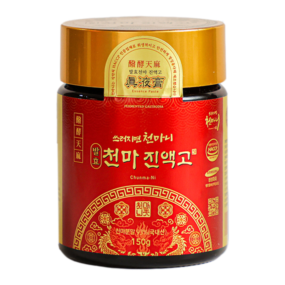 [TTP INC] 맑은 집중력 <b>항산화 효소</b>의 활성 천마효능/김오곤원장 쓰러지면 천마니 발효천마 진액고/철 칼륨 마그네슘 함유 혈행개선 도움  300g  1세트